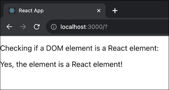 检查 React 元素