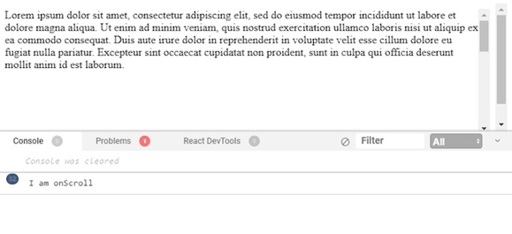 OnScroll 事件