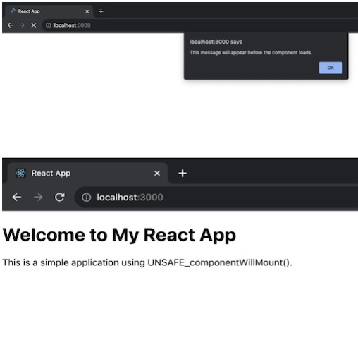 欢迎使用我的 React 应用程序